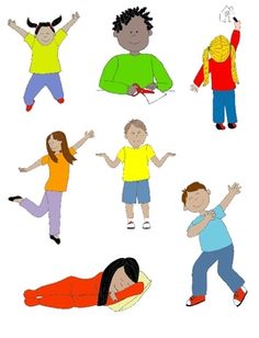 Actions Clip Art On Pinterest   Clip Art Action Verbs And Fitness