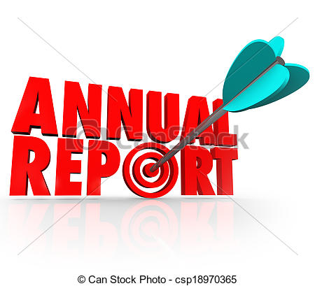 Annual Report Clipart