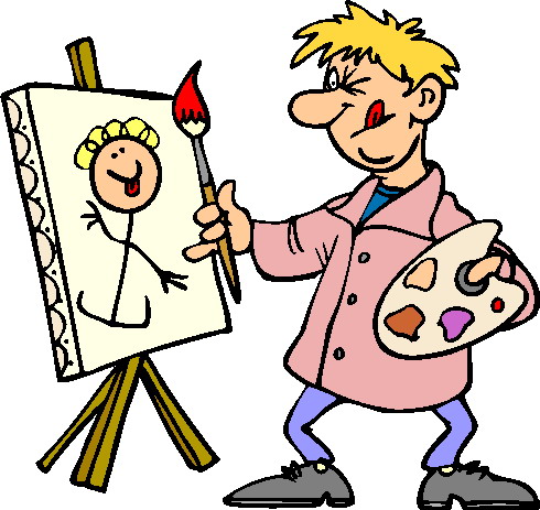 Artist Painting Clipart   Clipart Panda   Free Clipart Images