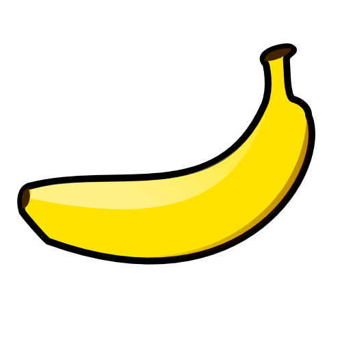 Banana Clip Art B