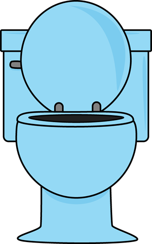 Cartoon Toilet Clip Art