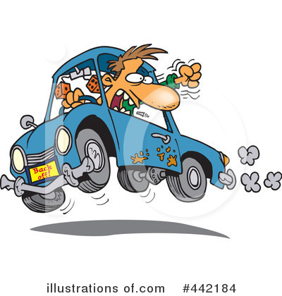 Driver Clipart  442184 By Ron Leishman   Royalty Free  Rf  Stock    