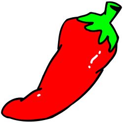 Free Borders And Clip Art   Hot Pepper Themed Clip Art And Borders