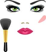 Makeup Stock Illustrations  4687 Makeup Clip Art Images And Royalty