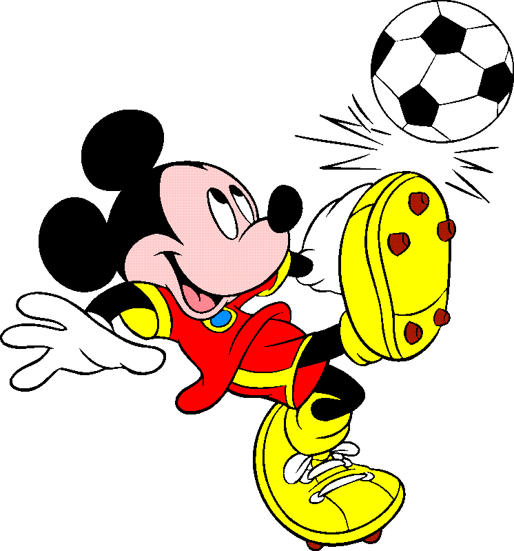 Mickey Soccer Clipart Images
