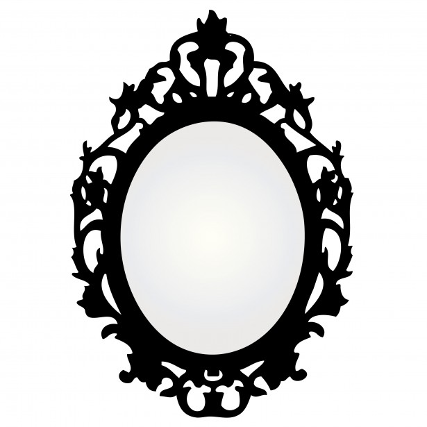 Mirror With Ornate Frame Free Stock Photo   Public Domain Pictures