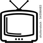 Old Television Clip Art Vector Free Vector Images   Vector Me