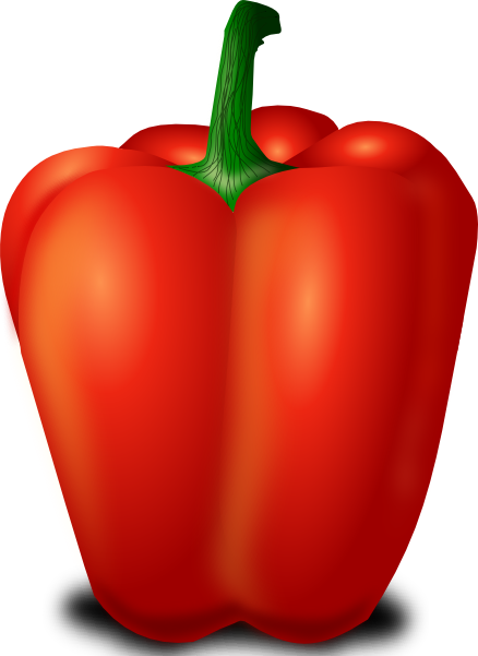 Red Pepper Clip Art