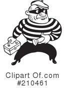Robber Clipart  210455   Illustration By Bestvector