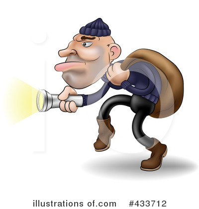 Robber Clipart  433712   Illustration By Geo Images