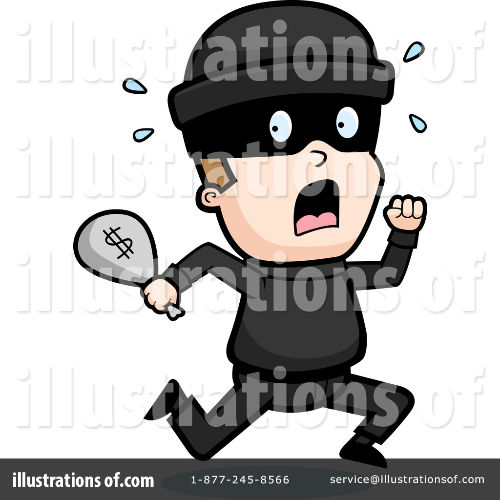 Robber Clipart  60234   Illustration By Cory Thoman
