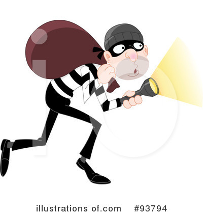 Robber Clipart  93794   Illustration By Yayayoyo