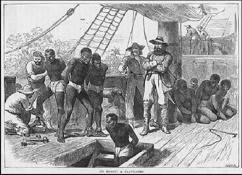 American Civil War Photos  African Slave Ships