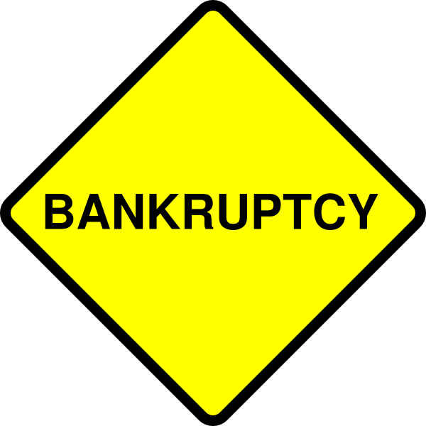 Bankruptcy Sign Clip Art At Clker Com   Vector Clip Art Online