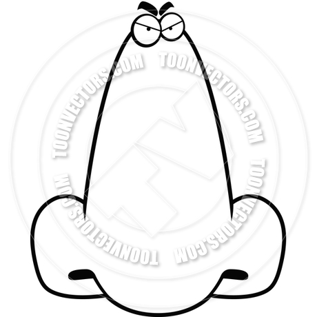 Black And White Nose Clip Art Nose Clipart Black And White