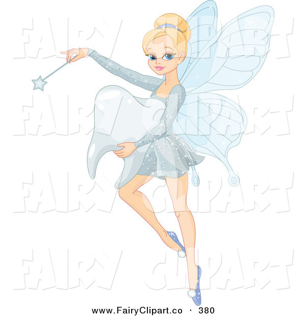 Blond Tooth Fairy With A Wand Fairy Clip Art Pushkin