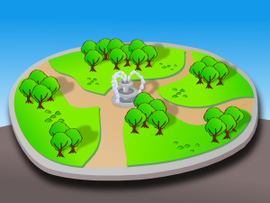 Cartoon 3d Park Clip Art At Clker Com   Vector Clip Art Online    