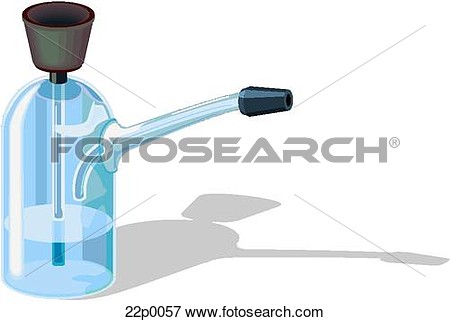 Clip Art Of Crack Pipe 22p0057   Search Clipart Illustration Posters