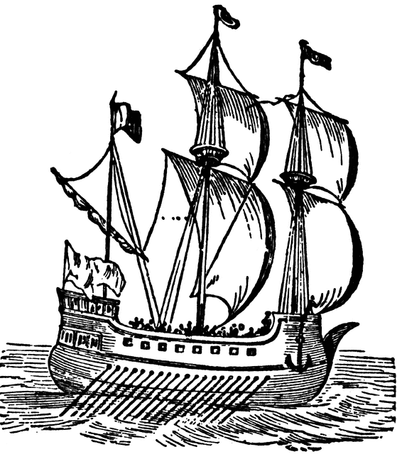 Galley  Ship    Clipart Etc