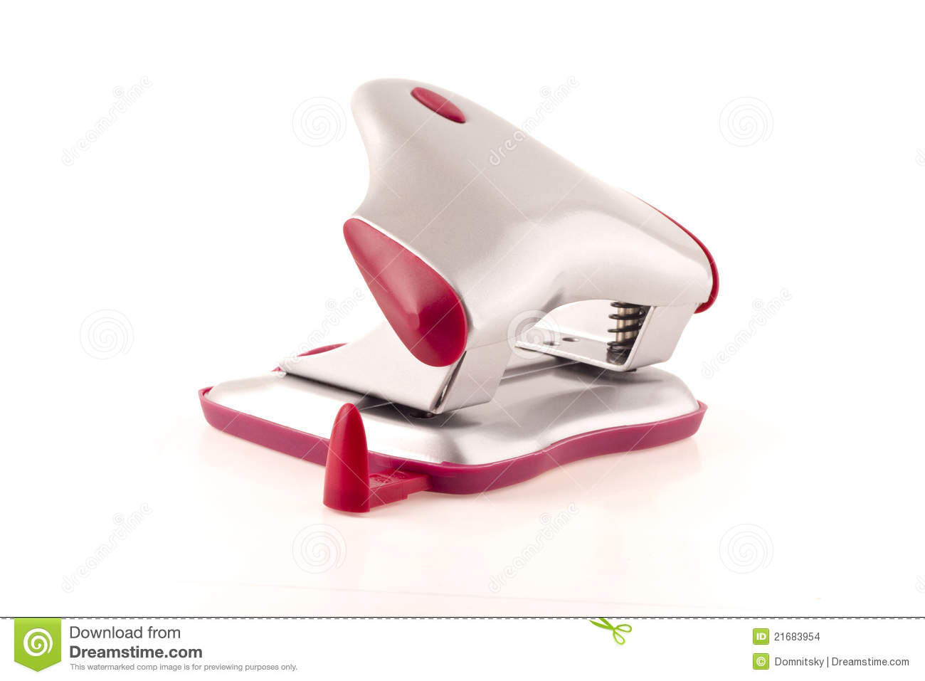 Hole Punch On A White Background Stock Images   Image  21683954