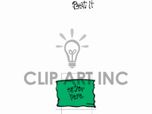Royalty Free Green Enter Here Sign Clipart Image Picture Art   167184