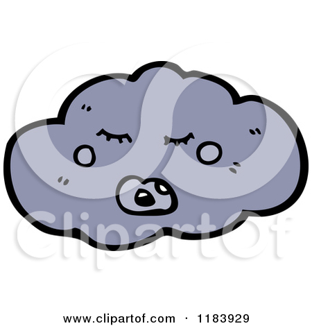 Royalty Free  Rf  Illustrations   Clipart Of Rain Clouds  1