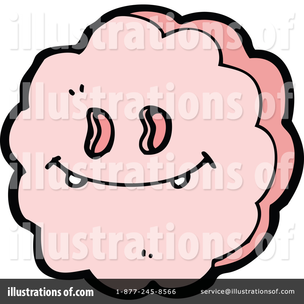 Smiley Face Cloud Clipart  1183921 By Lineartestpilot   Royalty Free    