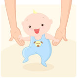 Baby S First Steps Cartoon Stock Vectors Illustrations   Clipart