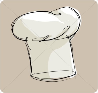 Bakers Hat   Church Food Clipart