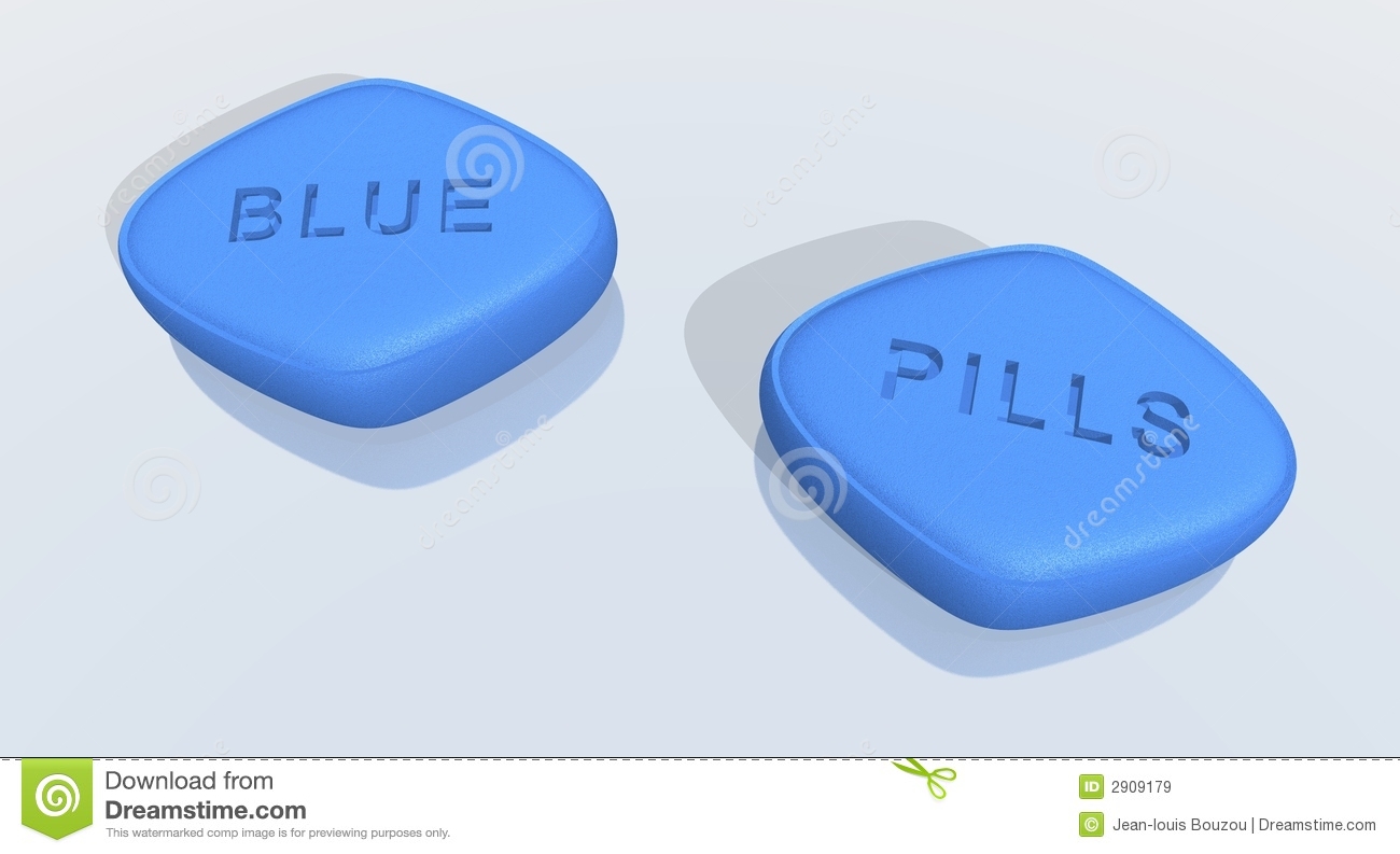 Blue Pills Royalty Free Stock Images   Image  2909179