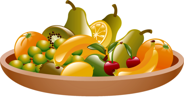 Clip Art Of A Bowl Of Fruit   Dixie Allan