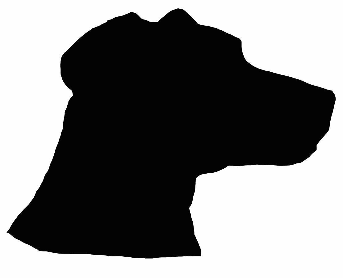 Dog Head Silhouette   Cliparts Co