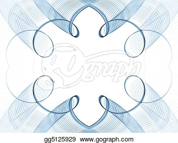Illustration   Curly Wire Border Light  Clipart Drawing Gg5125929