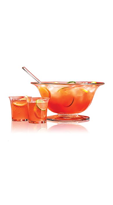     Punch Bowl  Add Ice And Gently Stir In Chilled Ginger Ale  Garnish By