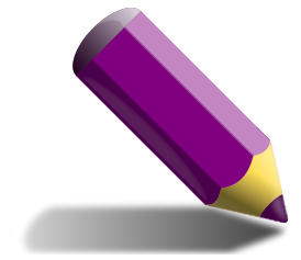     Purple Colored Pencilpurple Pen Purple Lead Pencil School