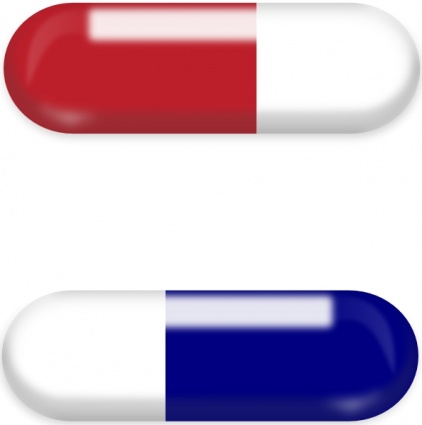 Red Blue Pill Medicine Pills Medical Drug Medication Clip Arts Free