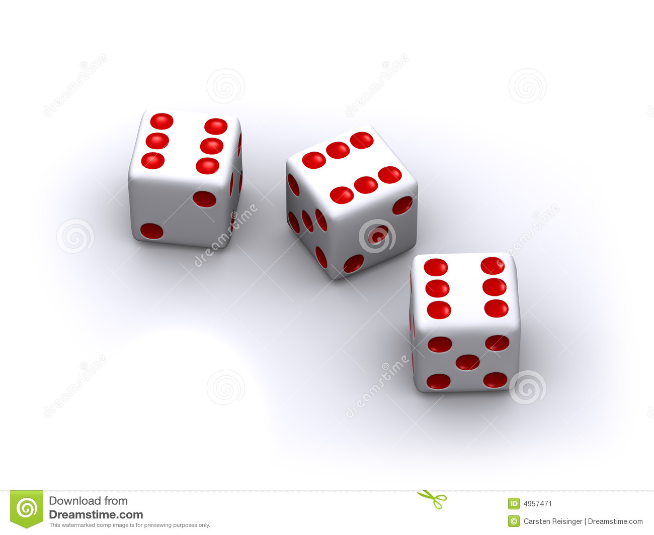 Three Dice Clipart Three Dice Showing The Number
