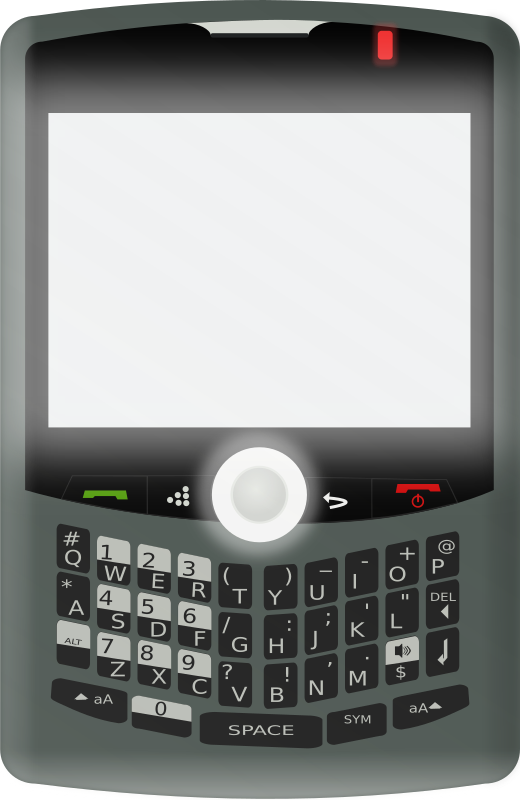 Blackberry Curve 8330 By Joelm   This Is A Drawing Of A Blackberry    