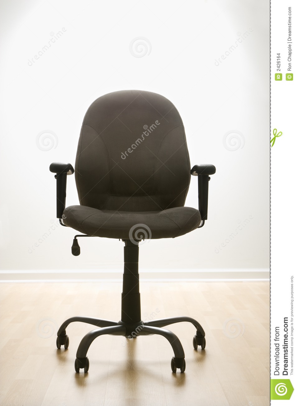 Empty Office Desk Chair  Stock Images   Image  2426164