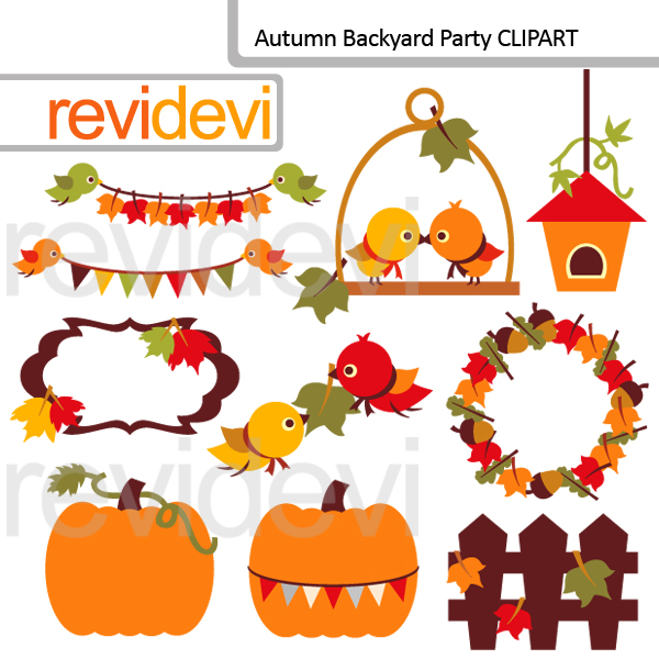 Fall Party Clipart