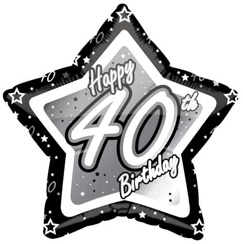 Happy 40th Birthday Images   Clipart Best