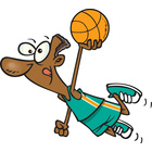 Image Gallery   Similar Image  Cartoon Basketball Player Dunk  Black    
