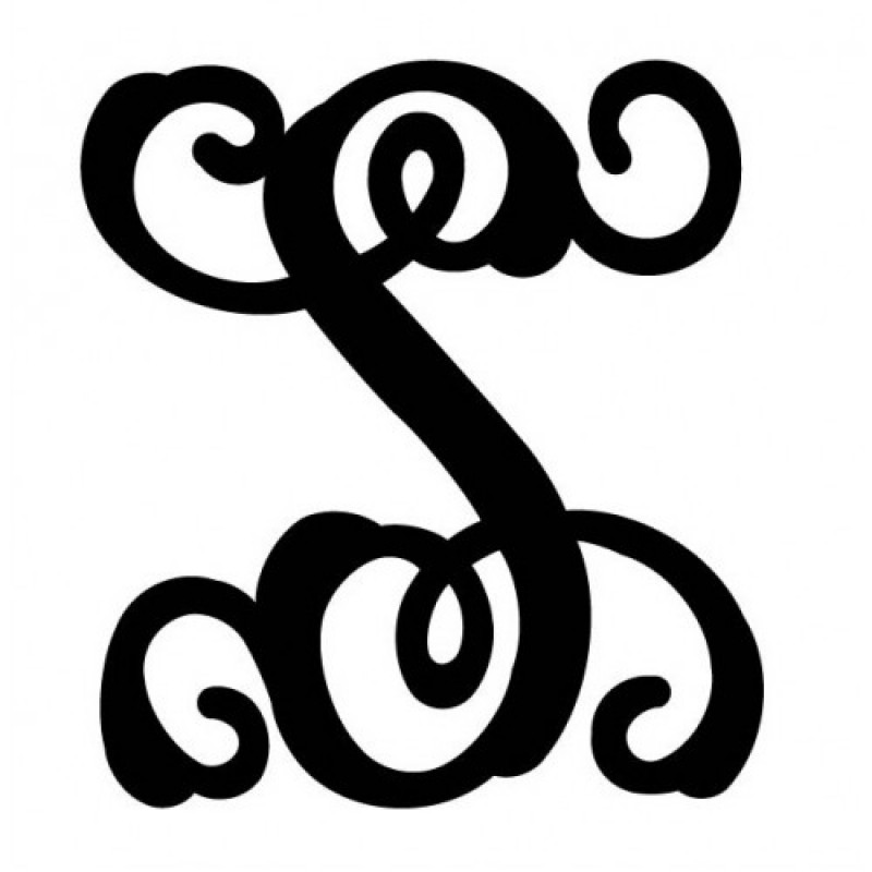 Monogram Letter Free Cliparts That You Can Download To You    