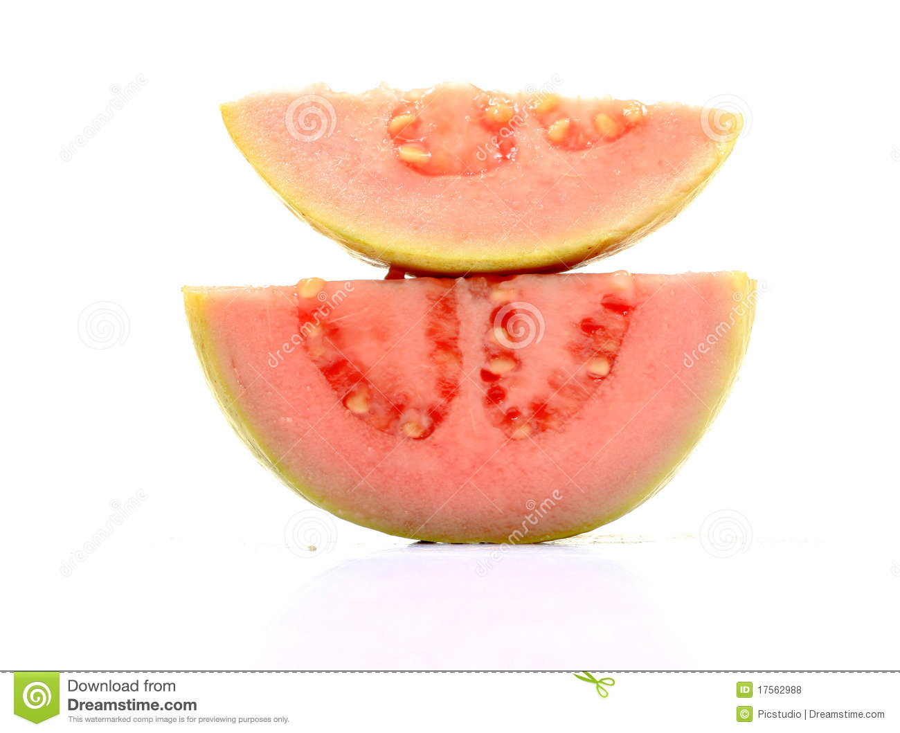 Pink Guava Slices Royalty Free Stock Photos   Image  17562988