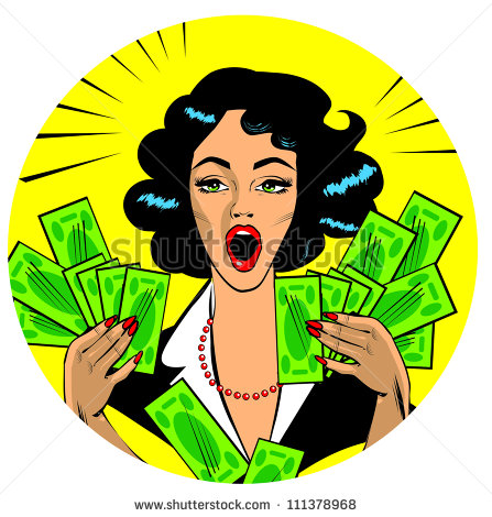 Rich Clipart Clipart Illustration Of A