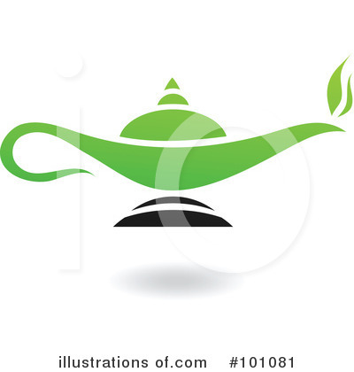 Royalty Free  Rf  Magic Lamp Clipart Illustration By Cidepix   Stock