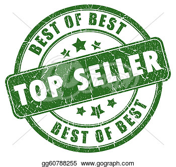       Top Seller Stamp Isolated On White Background  Clip Art Gg60788255