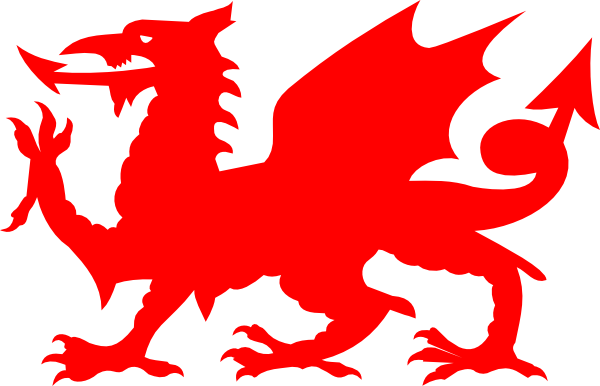 Welsh Red Dragon Clip Art At Clker Com   Vector Clip Art Online    