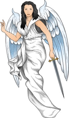 Advanced Angel Clipart For Custom Coat Of Arms By The Tree Maker