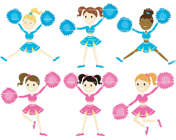 Cheerleader Clipart Cheerleader Clip Art Cheerleader By Werata